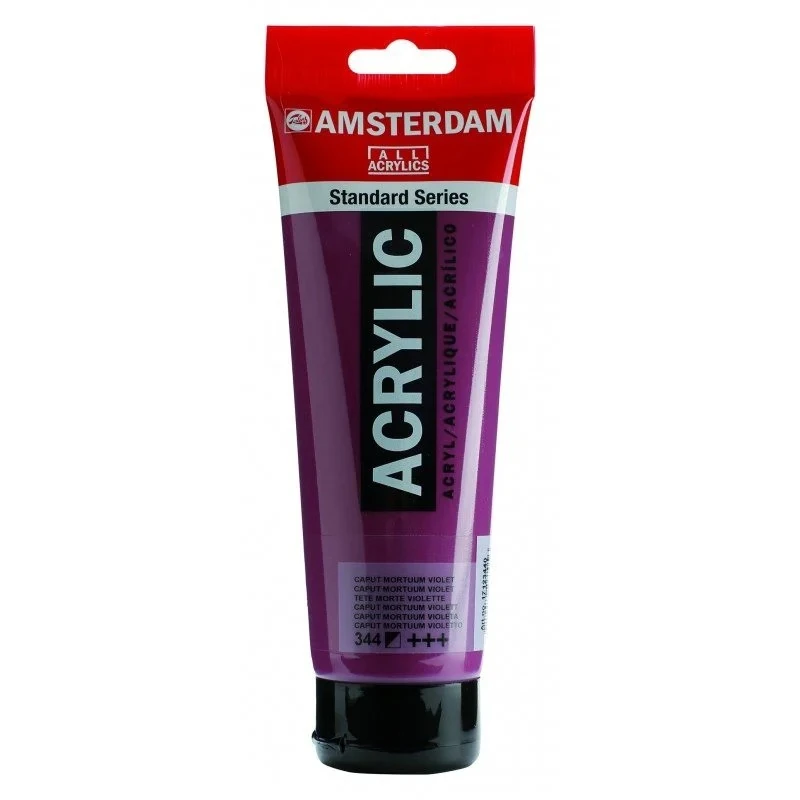 Talens Amsterdam Standard Akrilik Boya 120 ml 344 Caput Mortuum Violet