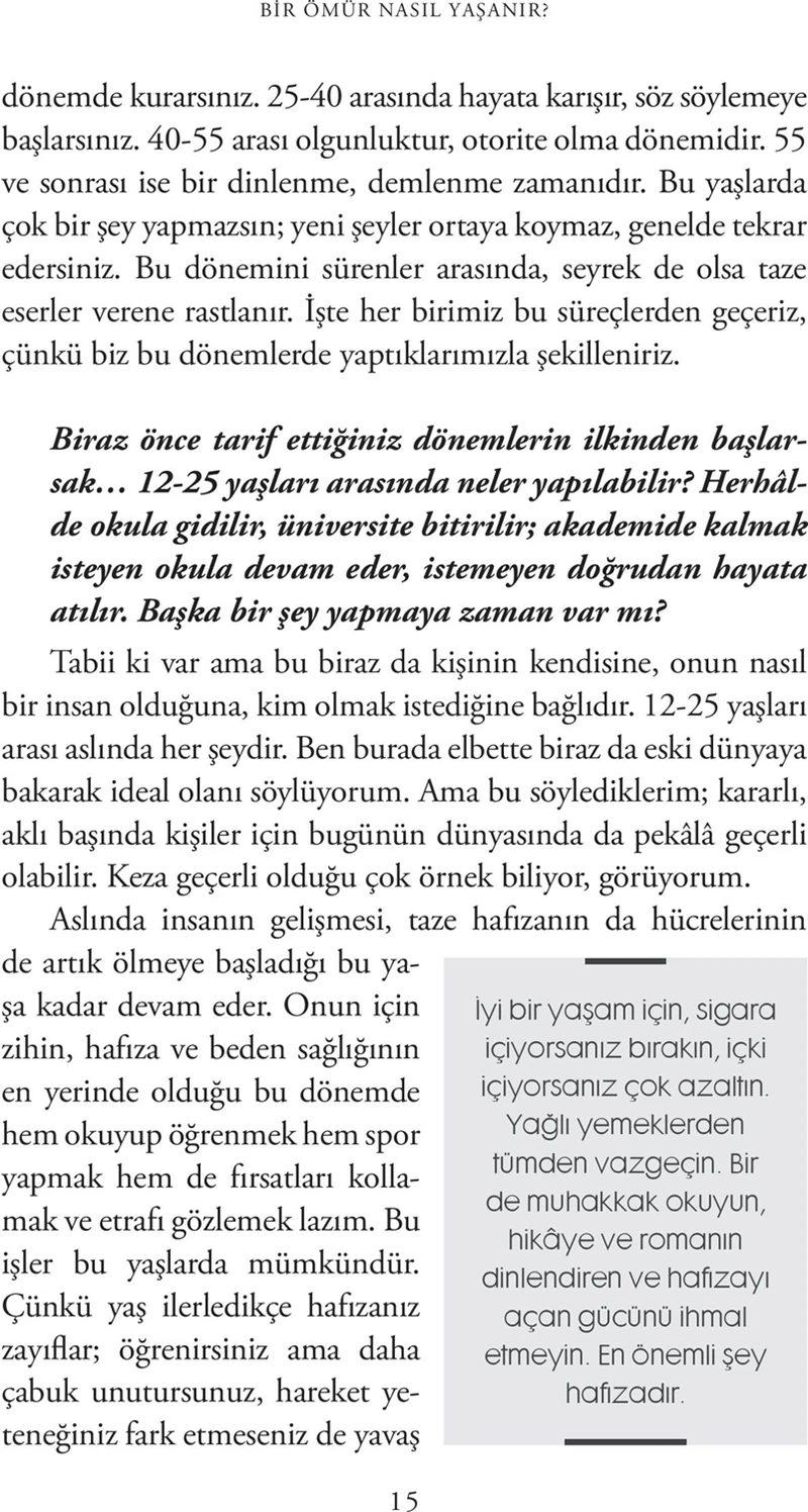 Bir Ömür Nasıl Yaşanır? - İlber Ortaylı