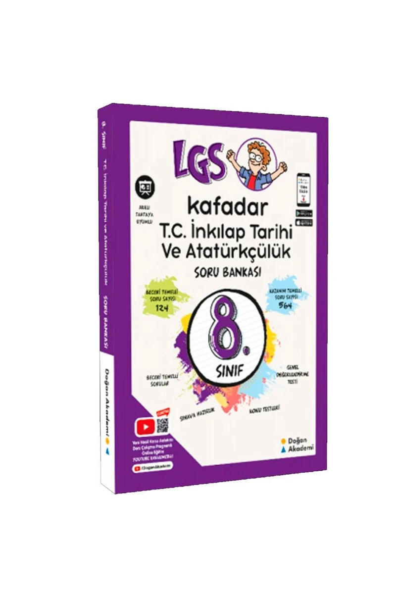 Doğan Akademi 8. Sınıf Kafadar Inkılap Tarihi ve Atatürk Soru Bankası