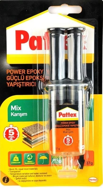 Pattex 1380802 Unıv.Epoxy Mıx 27 G Tr/En