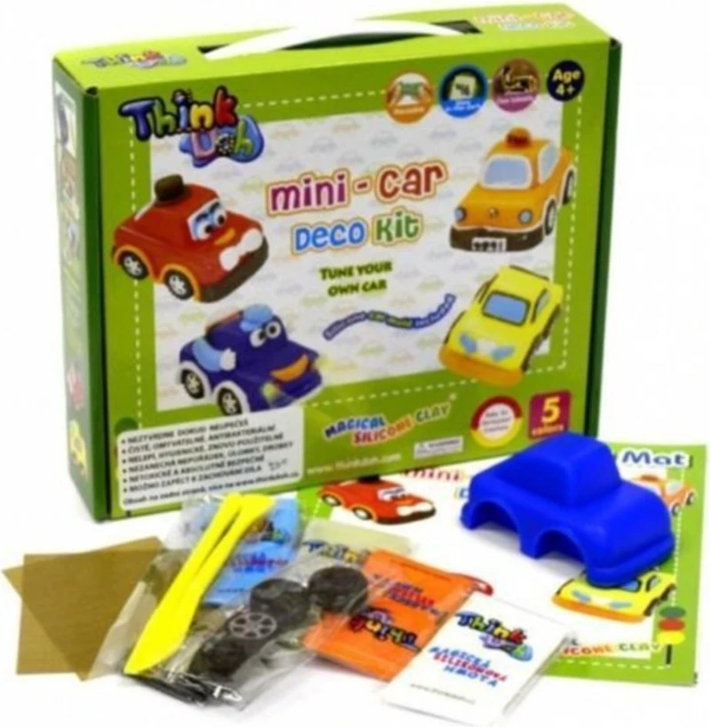 Dong-A 8929520 Silikon Model Hamuru Mini Araba Yapım Seti