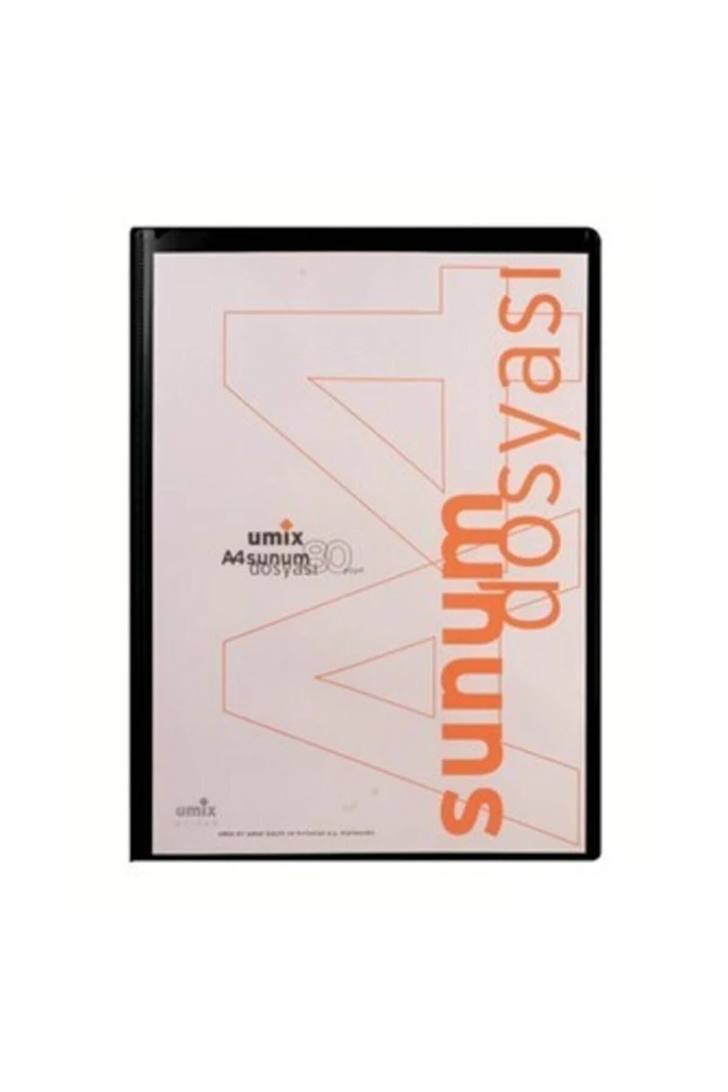 Umıx U1106P-Si Ön Cep. Sun.Dosya A4 80Li Siyah