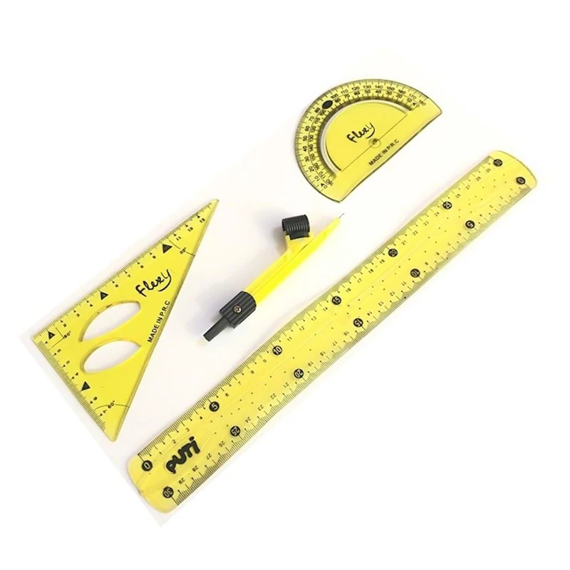 PUTI CETVEL CIZIM SETI PERGELLI KIRILMAZ FLEXI 4 PARCA 0874 *.VIVA-23