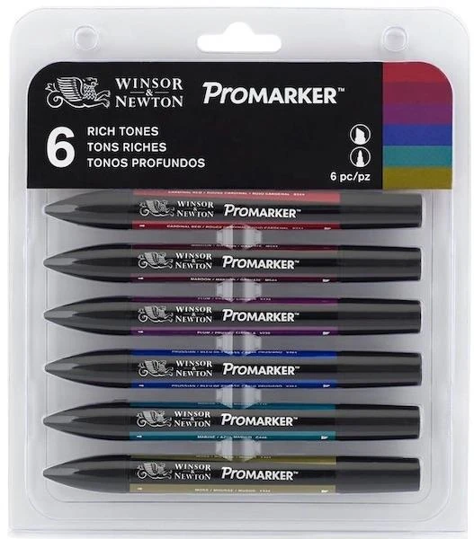Wn Wınton Lv-Wn-0290026 Promarker 6 Pcs Rıch Tones