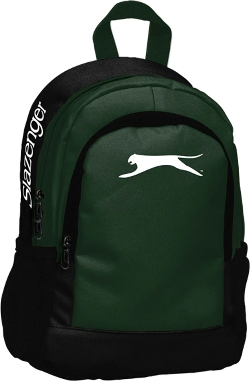 Slazenger 19351 Siyah/Haki Yeşil Anaokulu Sırt Çantası - Erkek Çocuk