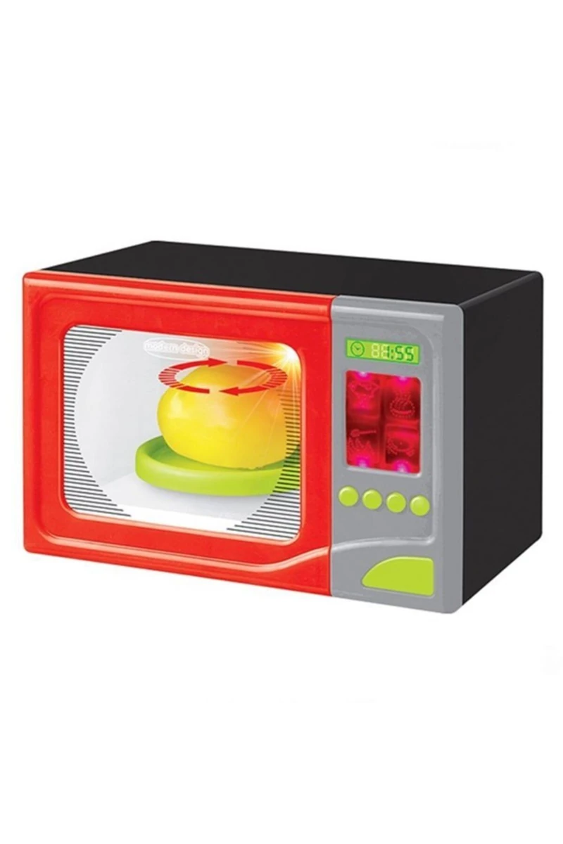 CC Oyuncak Pilli Işıklı Mikrodalga Fırın