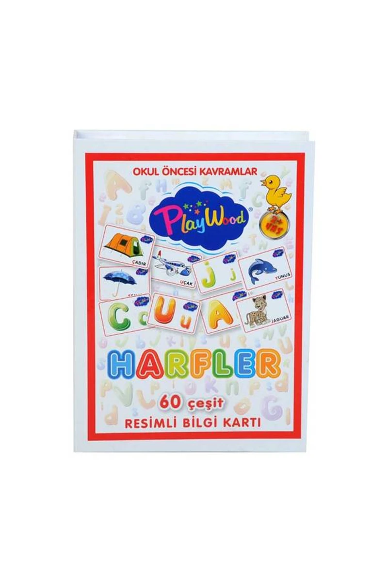 Onyıl Ony-26 Eğitici Resimli Bilgi Kartı Harfler