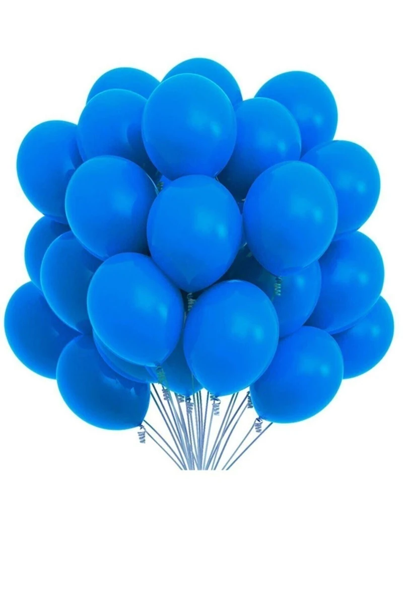 Nedi Pm-72010 Balon Düz Renk Lacivert 100Lü