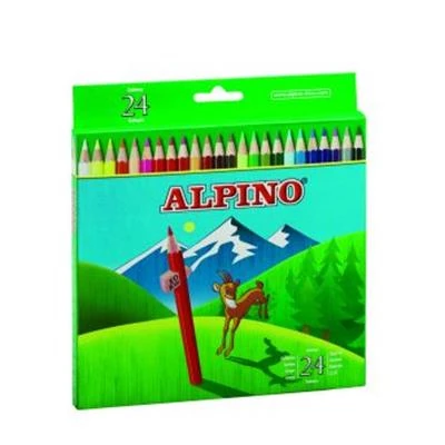 Alpıno 24 Renk 1/1 Kuru Boya Kalemi Al-658-6589