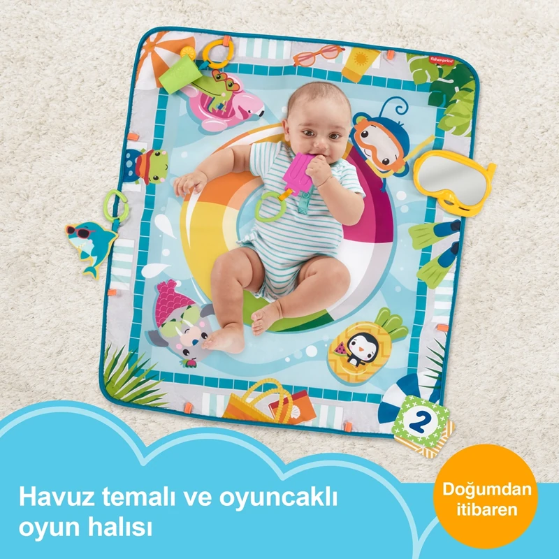 Mattel Grr44 Fp Havuz Keyfı Oyun Mınderı *4