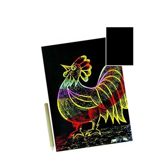 Bu-Bu Kazıma Kağıdı Sihirli Renkler BUBU-GM0027