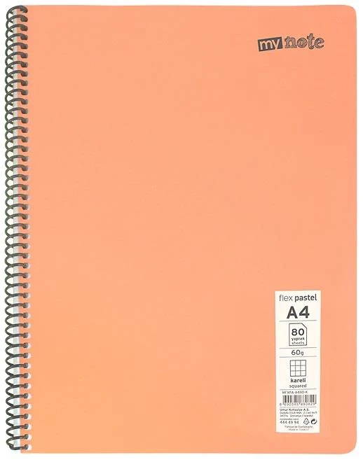 Mynote 30001912 Mfxpa-A4120-Ç Flex Pastel Defter A4 120/1