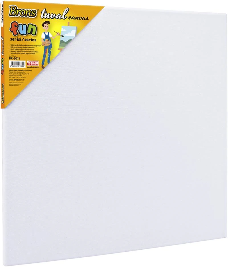 Brons Br-5011 Tuval Fun Seri 30*30