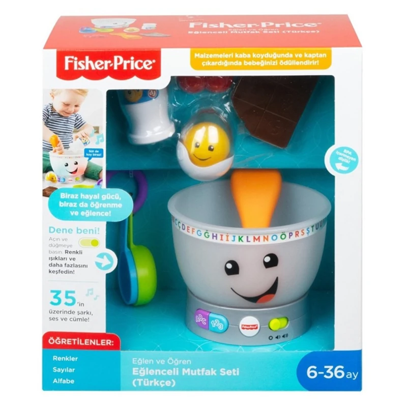 Fisher Price LnL Eğitici Mutfak Seti GMX54