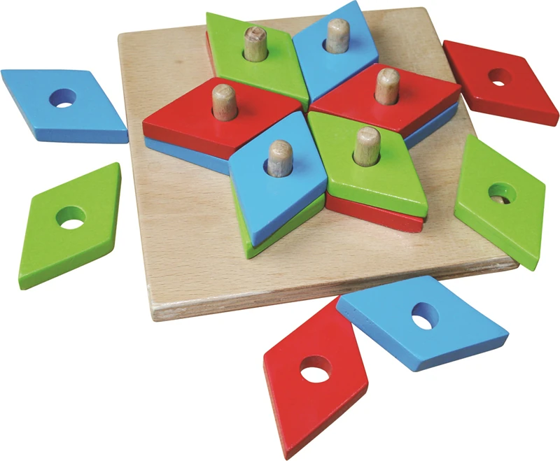 KalpeAhşap Eğitici Oyuncak Yıldız Sök-Tak Kutu Oyunu