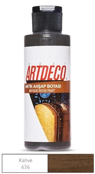 Artdeco Y-026R-636 Antik Eskitme Boyası 140Ml Kahve