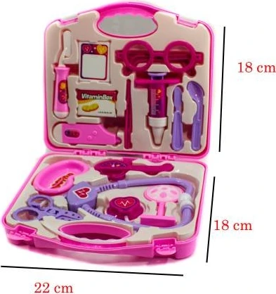Mega Oyuncak Çantalı Doktor Seti Medical Play Set 01370