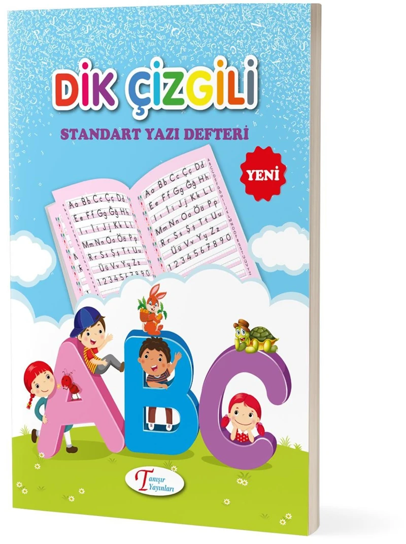 Dik Çizgili Standart Yazı Defteri (Büyük)