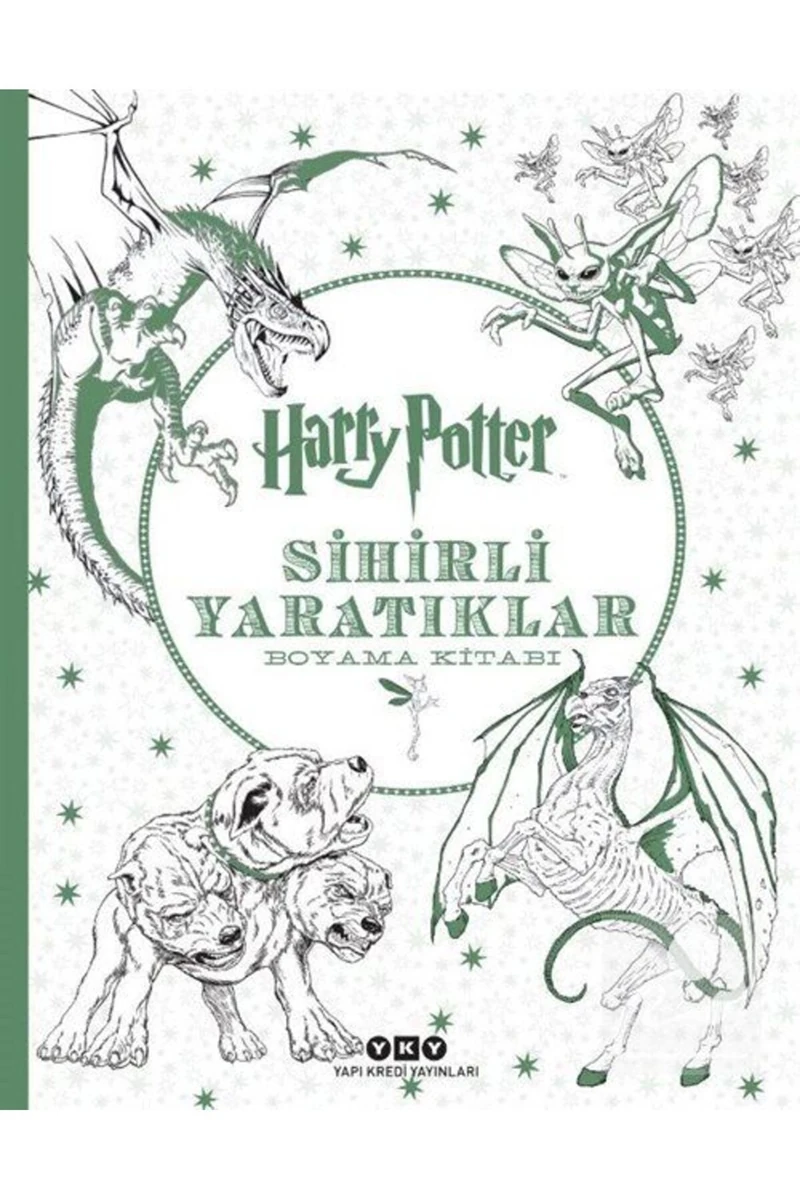 Harry Potter Sihirli Yaratıklar Boyama Kitabı