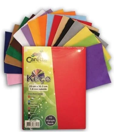Caretta Keçe 22X30.5 Cm 10 Lu 3010