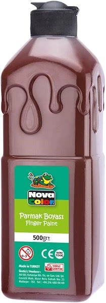 Nova Color Nc-376 Parmak Boyası 500 Gr (Kahverengi