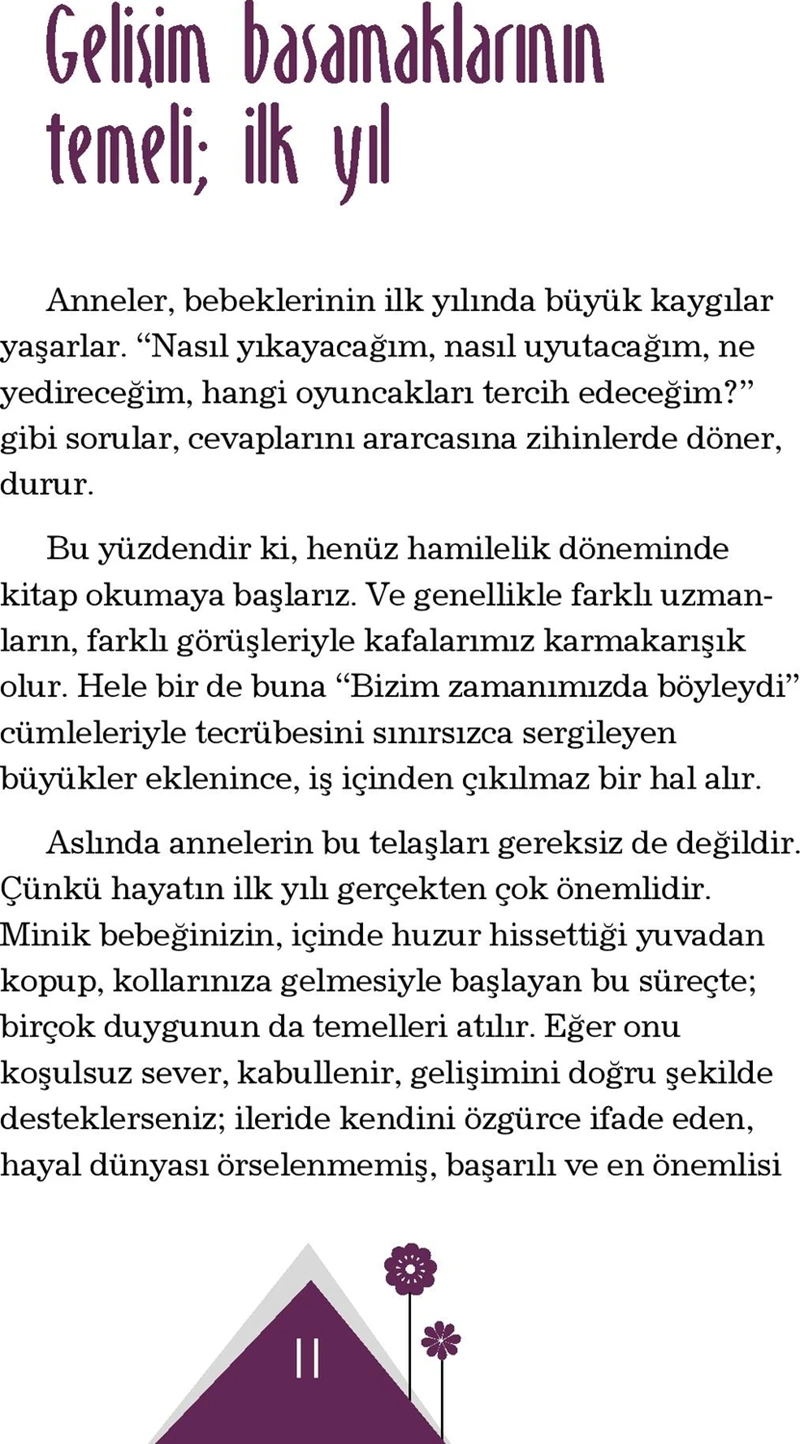 İlk 12 Ayda Bebeğin Gelişimi Beslenmesi Oyunları - Hatice Kübra Tongar