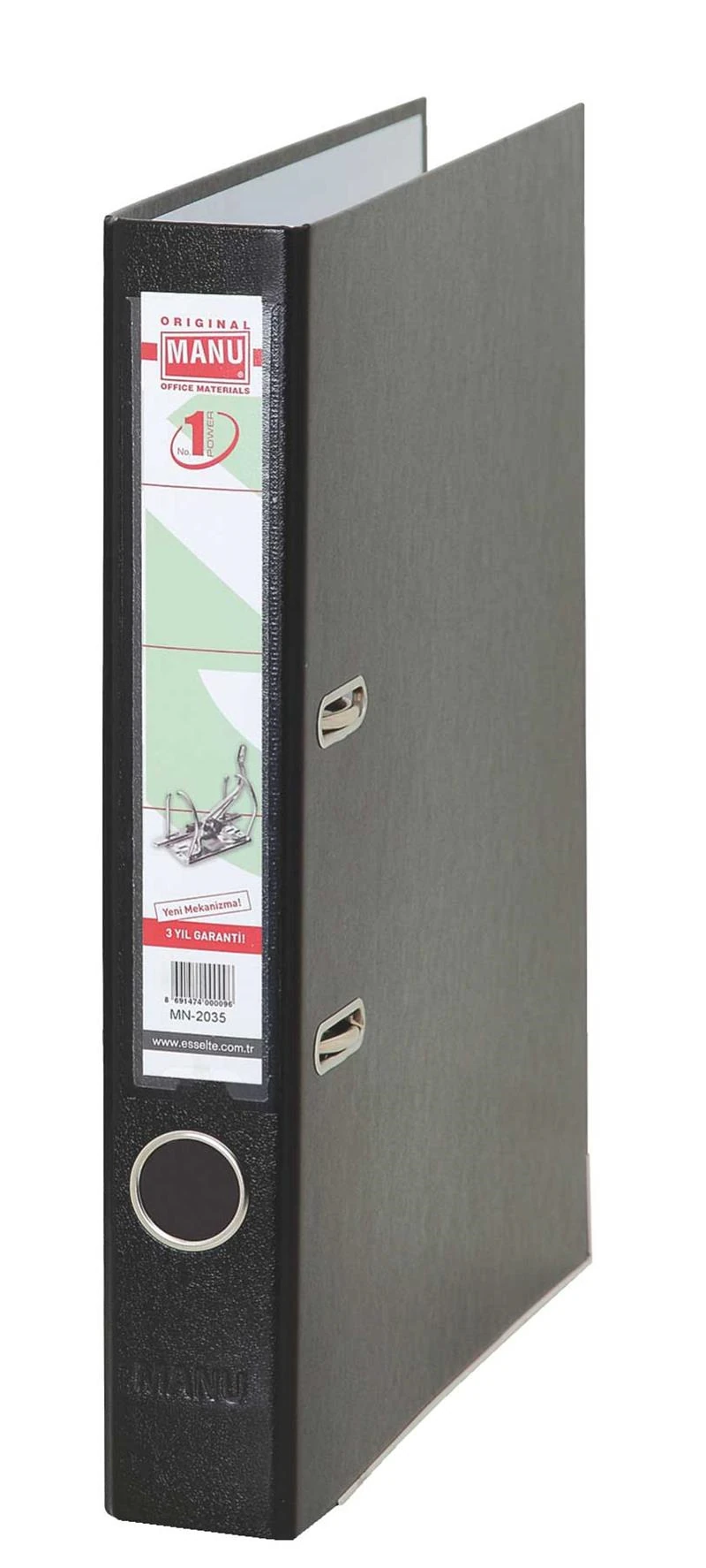 Manu Büro Klasörü Dar Mn-2035 Siyah