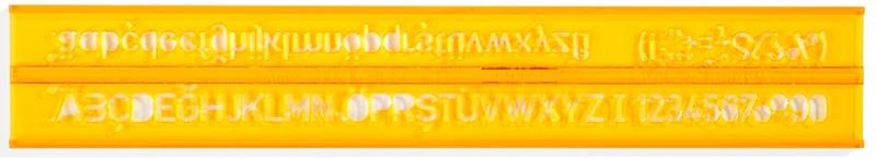 Hatas 02220 Teknik Resim Yazı Şablonu 7Mm*10