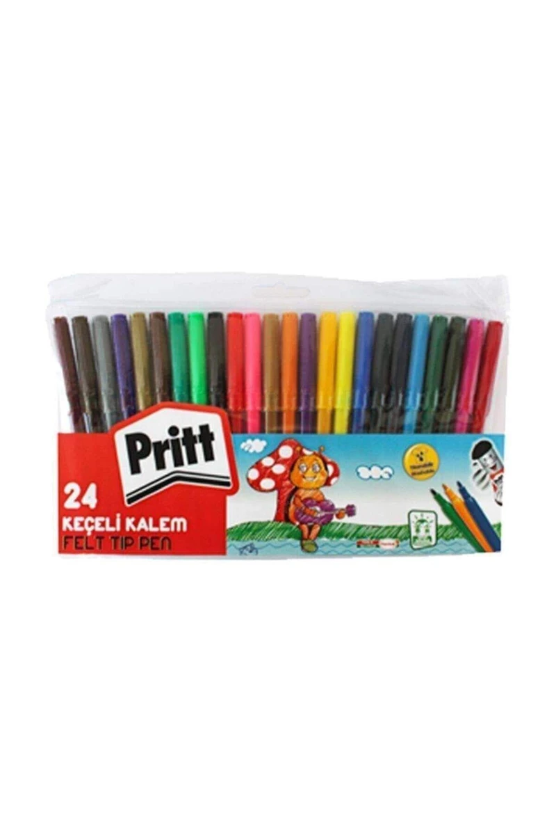 Pritt 1774252 Keçeli Kalem 24 Renk 12*96