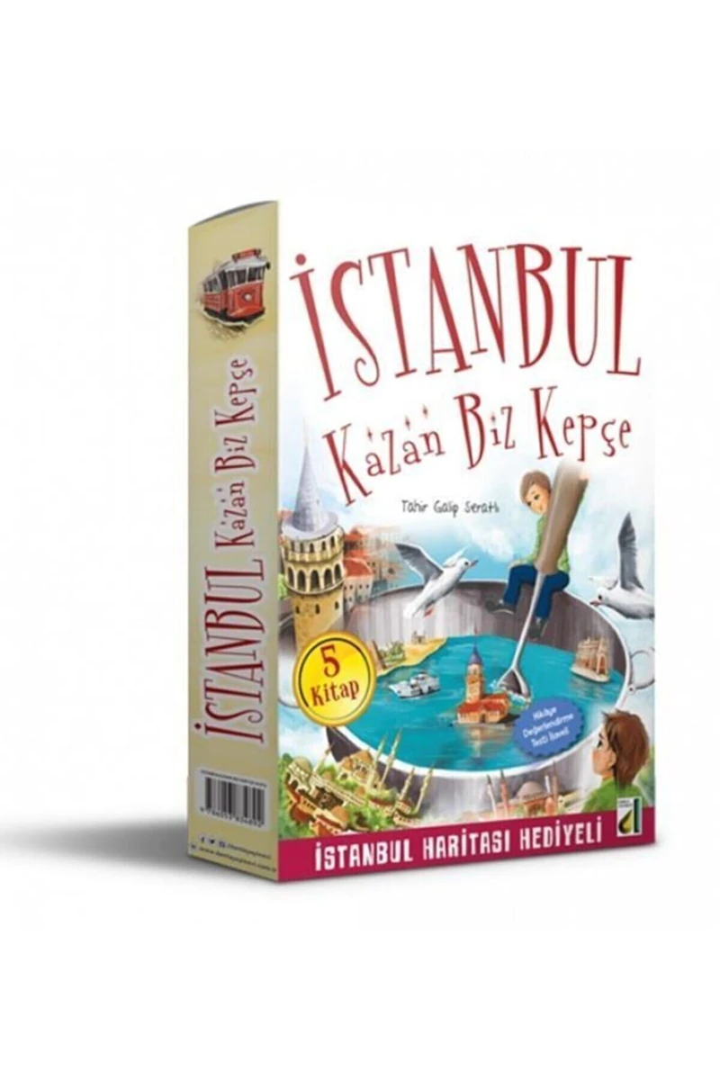 İstanbul Kazan Biz Kepçe (5 Kitap)-Tahir Galip Seratlı