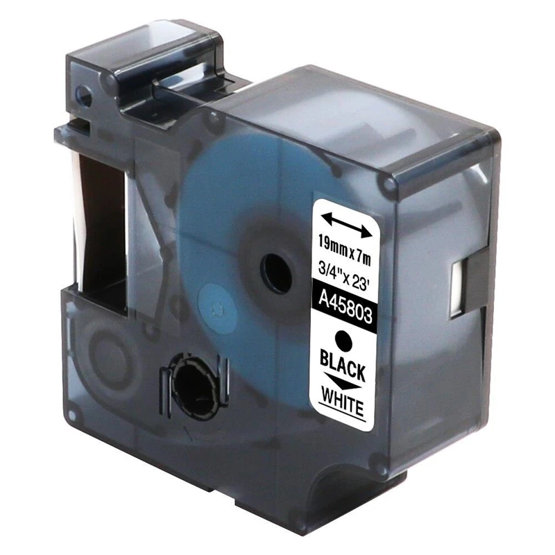 Dymo Şerit D1 24Mm X 7Mt Beyaz/Siyah 720930 53713