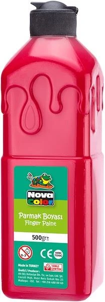 Nova Color Nc-371 Parmak Boyası 500 Gr (Kırmızı)