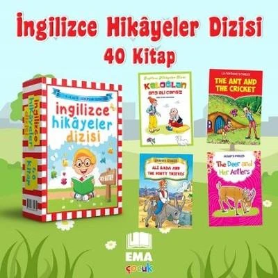 Ema Çocuk - İngilizce Hikaye Serisi 4 Ve 5. Sınıf 40 Kitap