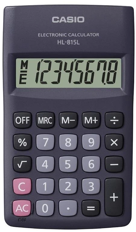 Casıo Hesap Makinesi Hl-815L-We-W-Dp