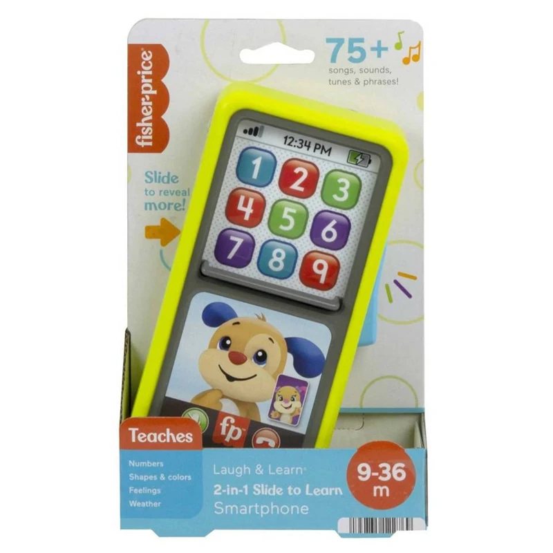 Mattel Hnl48 Fisher-Price Kaydır Ve Öğren Akıllı Telefon *6