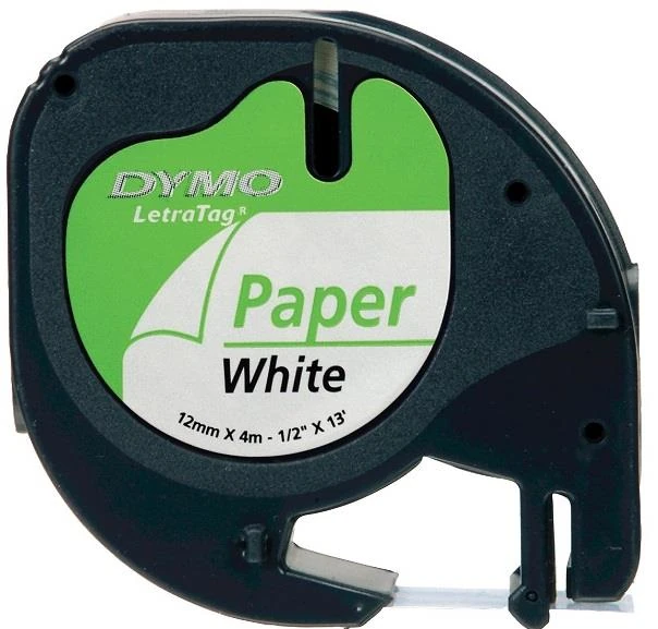 Dymo S0721510 Letratag Kağıt Şerit 12*4Mt Beyaz