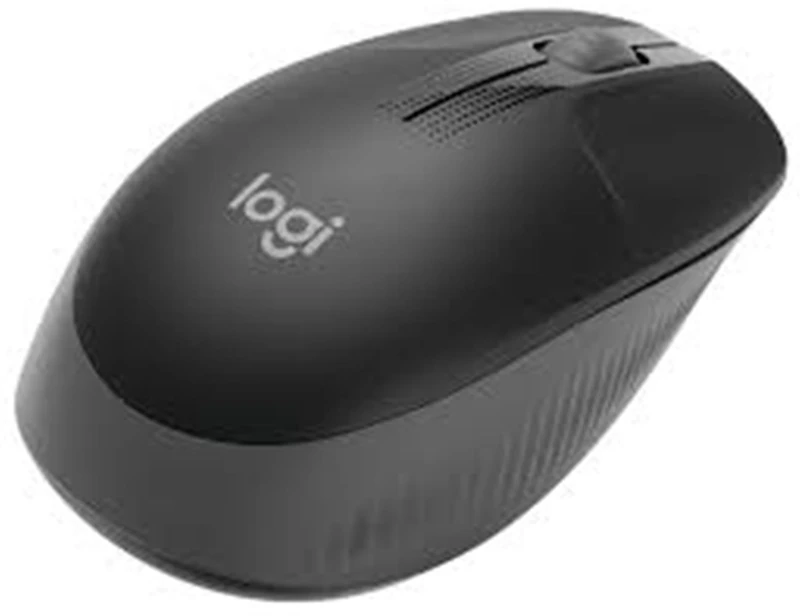 Logitech 910-005906 M190 Kozak Gri Büyük Boy Kablosuz Mouse Optik 1000 Dpı Buton