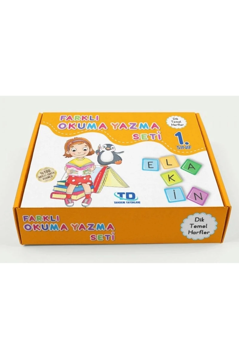 1. Sınıf Farklı Okuma Yazma Seti / Kolektif / Tandem Yayınları / 9786052285411