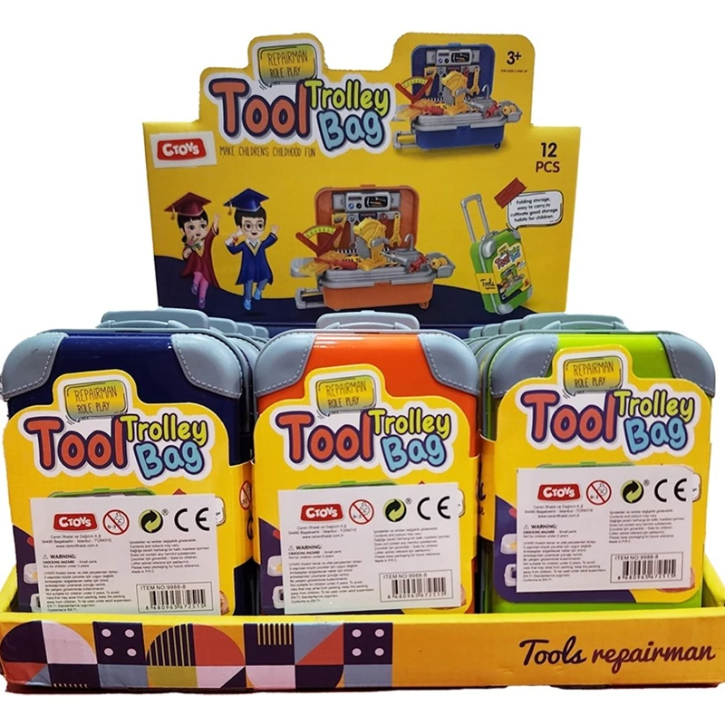 CTOY MİNİ ÇEKÇEKLİ TAMİR ÇANTASI