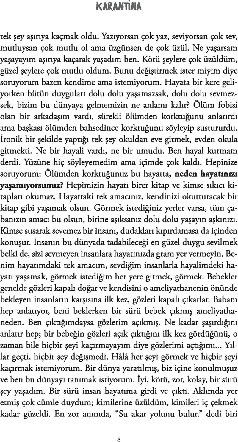 Karantina - Beyza Alkoç