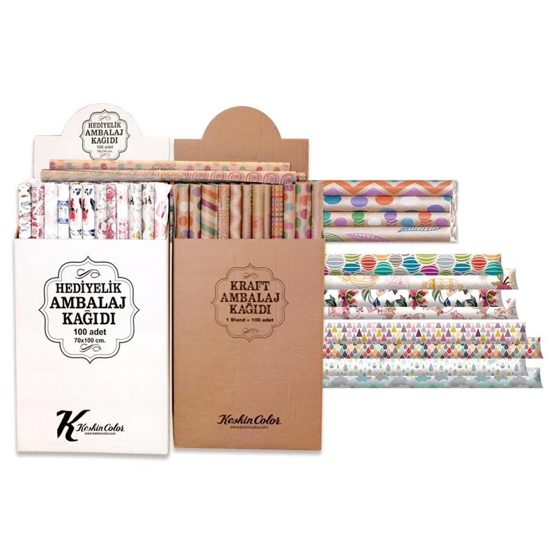 Keskin 100352-99 70*100 Tekli Rulo Kraft Ambalaj Kağıdı No:2