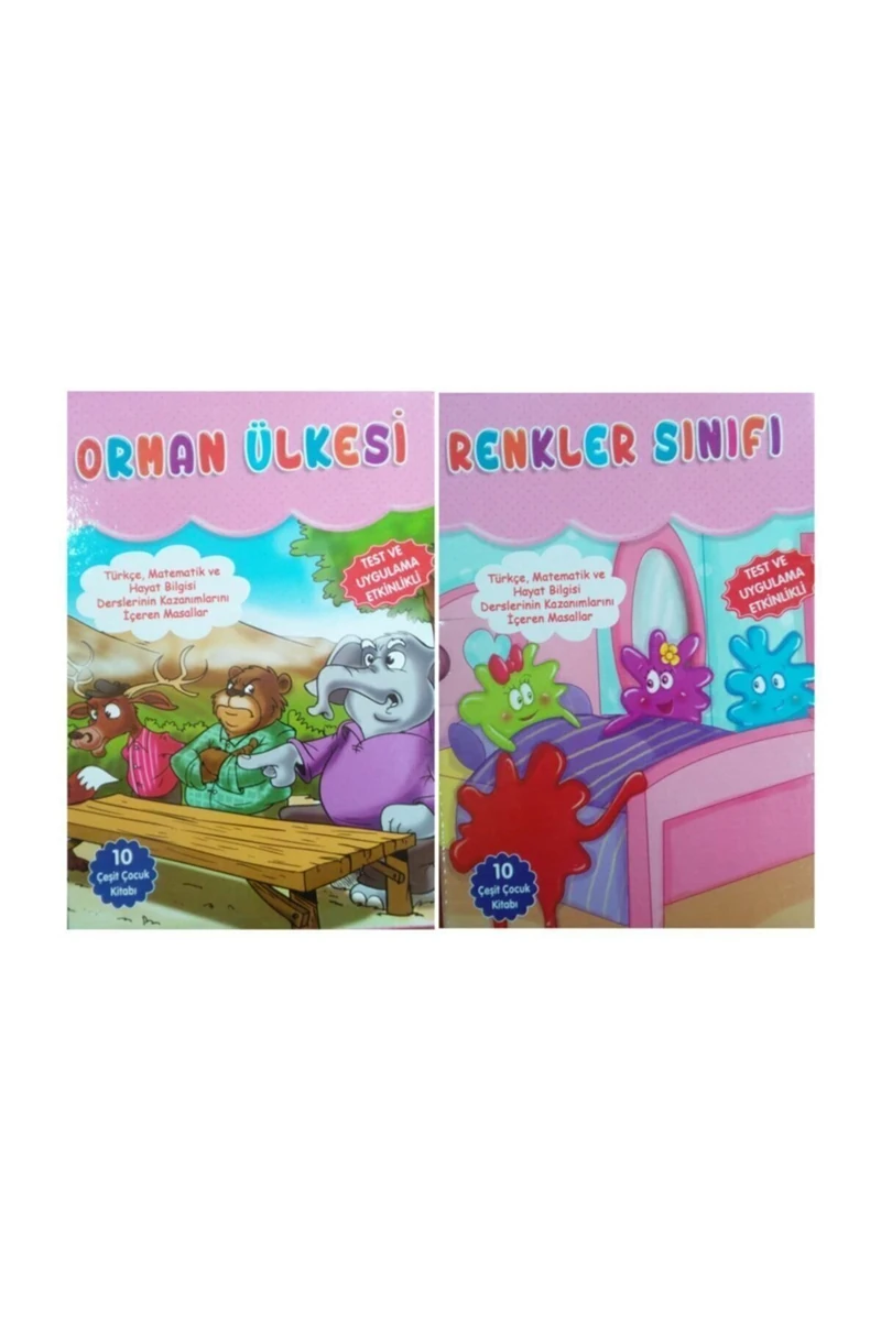 Bizim Kupa Yayınları Orman Ülkesi Ve Renkler Sınıfı Hikaye Seti