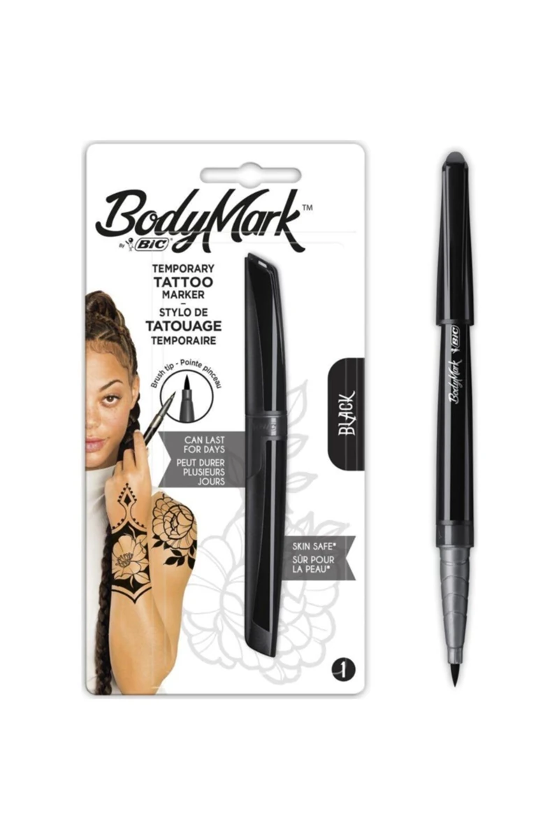 Bic 992598 Bodymark Tattoo Bl1 Bk Eu