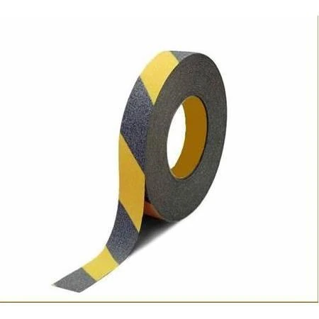 Mas 2659 50mm x25mt Sarı-Siyah Kaydırmaz Bant