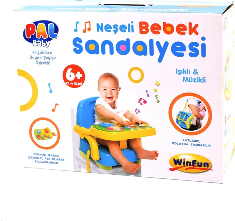Pal Baby Neşeli Bebek Sandalyesi