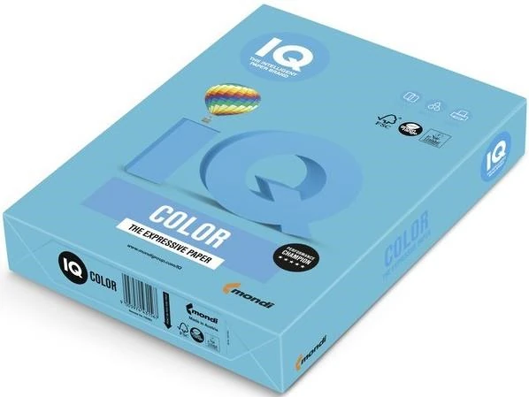 Iq Ne1333-Ab48 Renkli Kağıt A4 80Gr Deniz Mavi