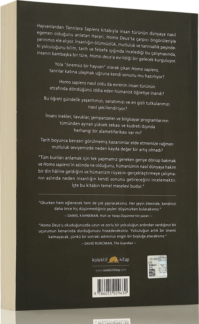 Homo Deus Yarının Kısa Bir Tarihi - Yuval Noah Harari