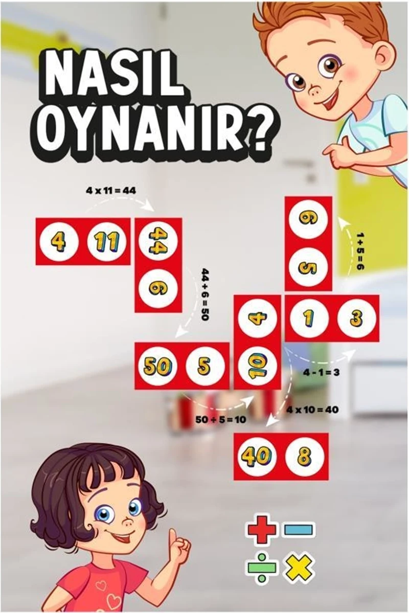 Oyunzu 4 Işlem Matematik Oyunu