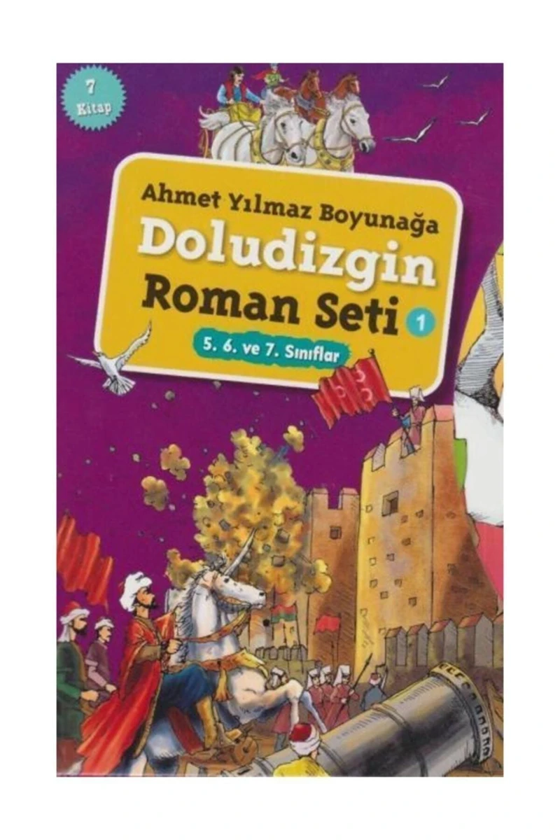 Ahmet Yılmaz Boyunağa Doludizgin Roman Seti 1 (7 Kitap)