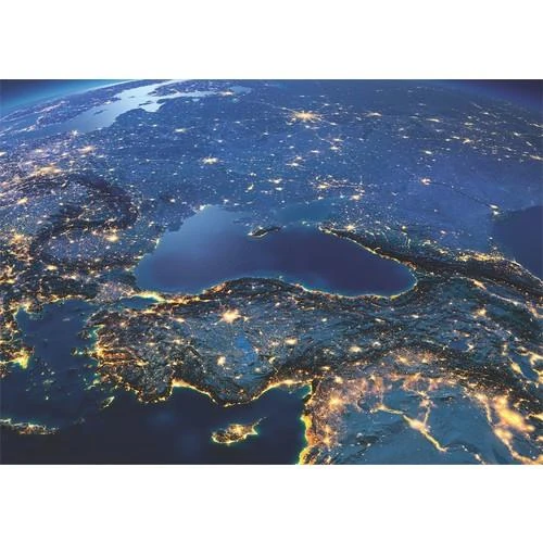 Keskin 260394-99 68*48 1000Li Yapboz Uzaydan Türki